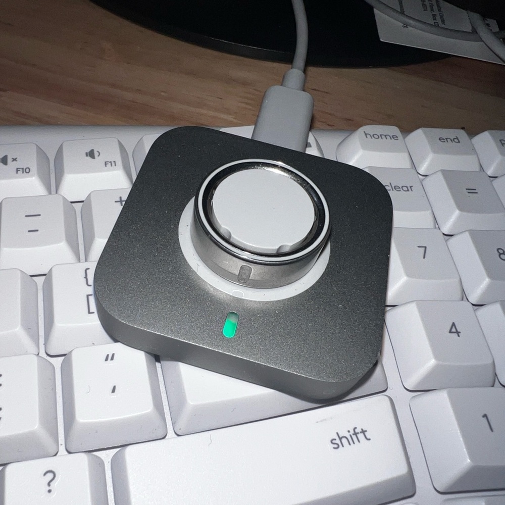 Lightly Used Gen 4 Oura Ring Brushed Silver
